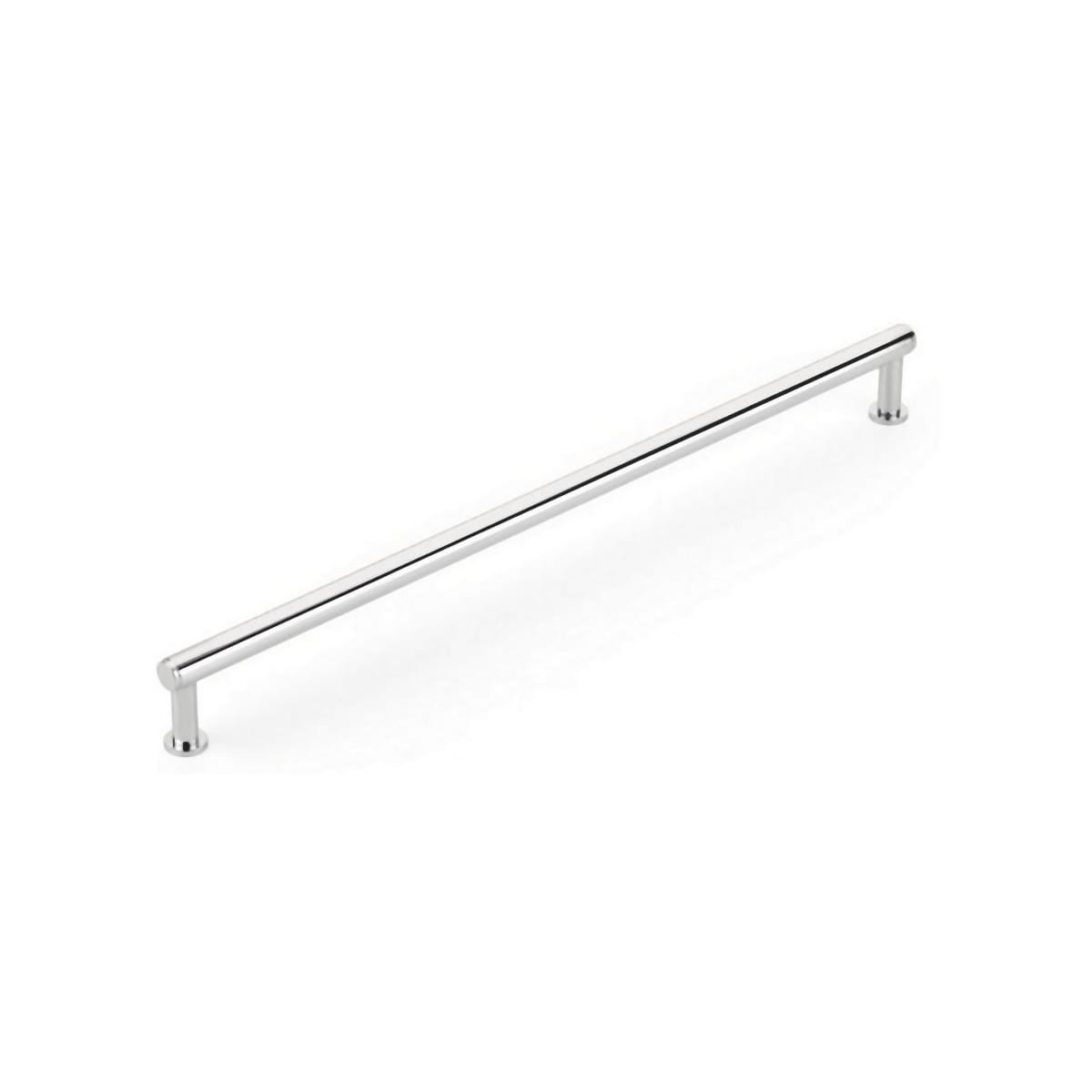 Pub House 12" Center to Center Smooth Bar Solid Brass Oversized Cabinet Handle / Drawer Pull
