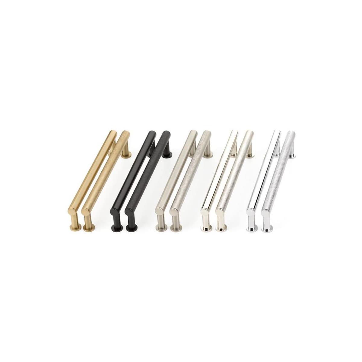 Schaub and Company - 5112-SSB - Pub House 12" Center to Center Smooth Bar Solid Brass Oversized Cabinet Handle / Drawer Pull in Signature Satin Brass