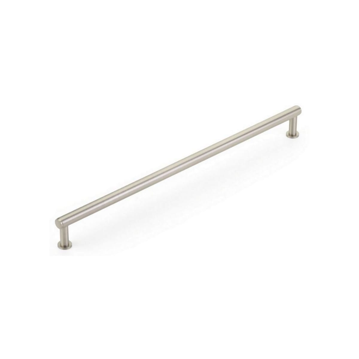 Pub House 12" Center to Center Smooth Bar Solid Brass Oversized Cabinet Handle / Drawer Pull