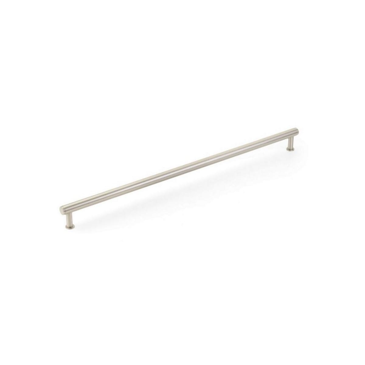 Schaub and Company - 5124A-BN - Pub House 24" Center to Center Smooth Bar Solid Brass Appliance Handle / Appliance Pull in Brushed Nickel