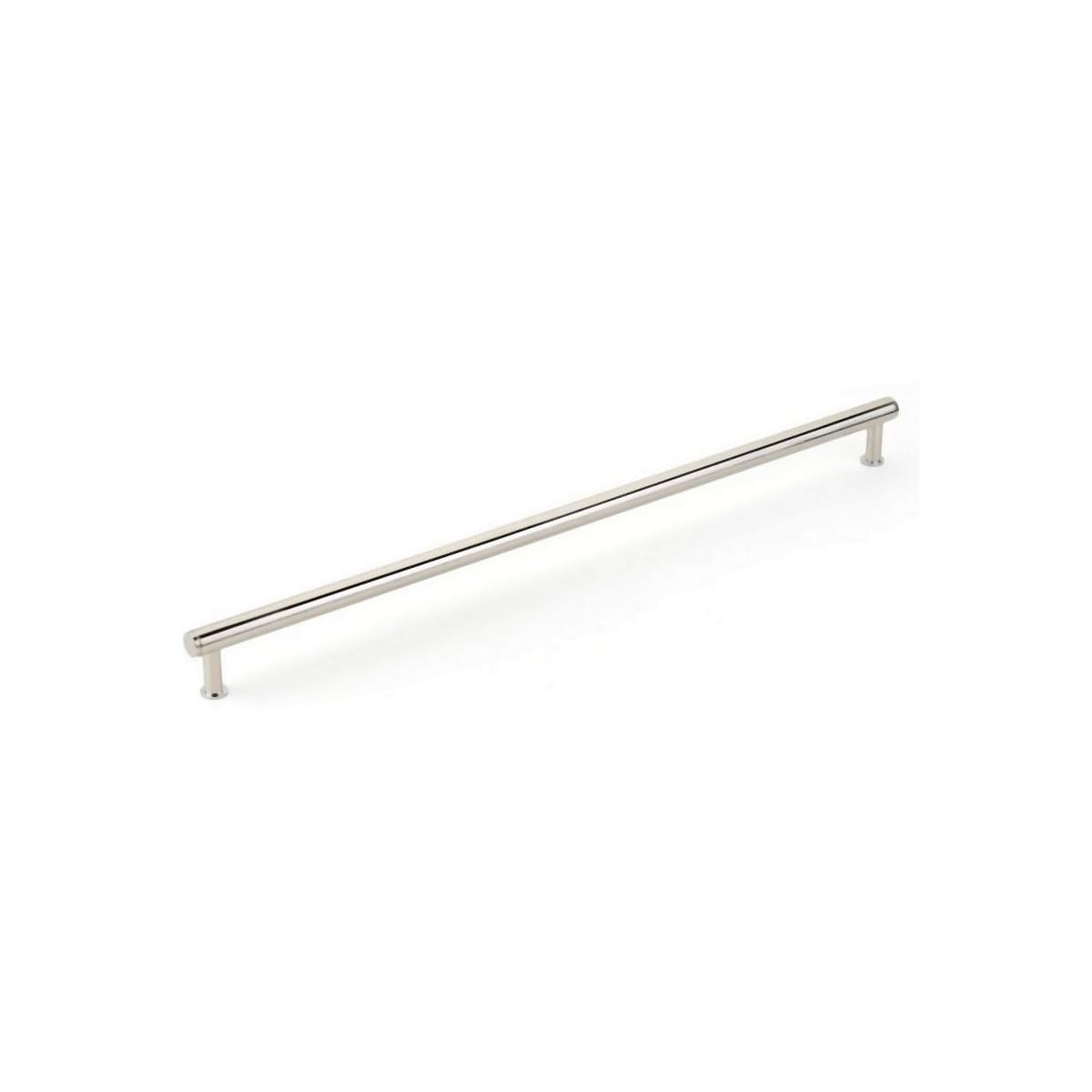 Pub House 24" Center to Center Smooth Bar Solid Brass Appliance Handle / Appliance Pull