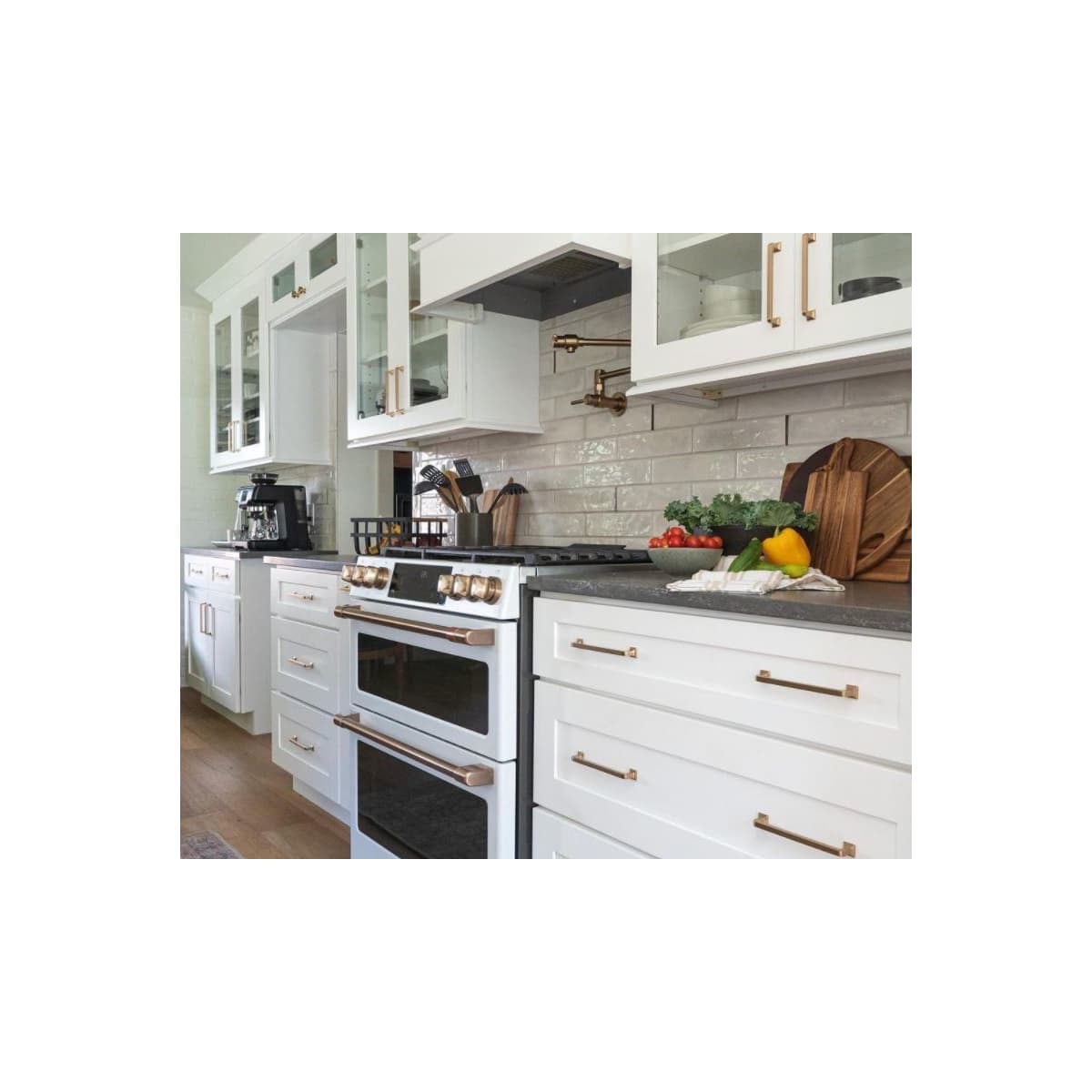 Schaub and Company - 533-26-25PACK - 2 Pack5 - Menlo Park 1-1/4" Round Ridged Cabinet Knobs / Drawer Knobs in Polished Chrome