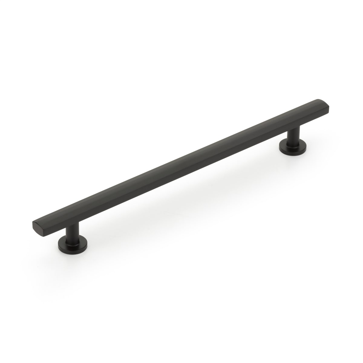 Heathrow 8" Center to Center Contemporary Solid Brass Bar Handle Cabinet Pull