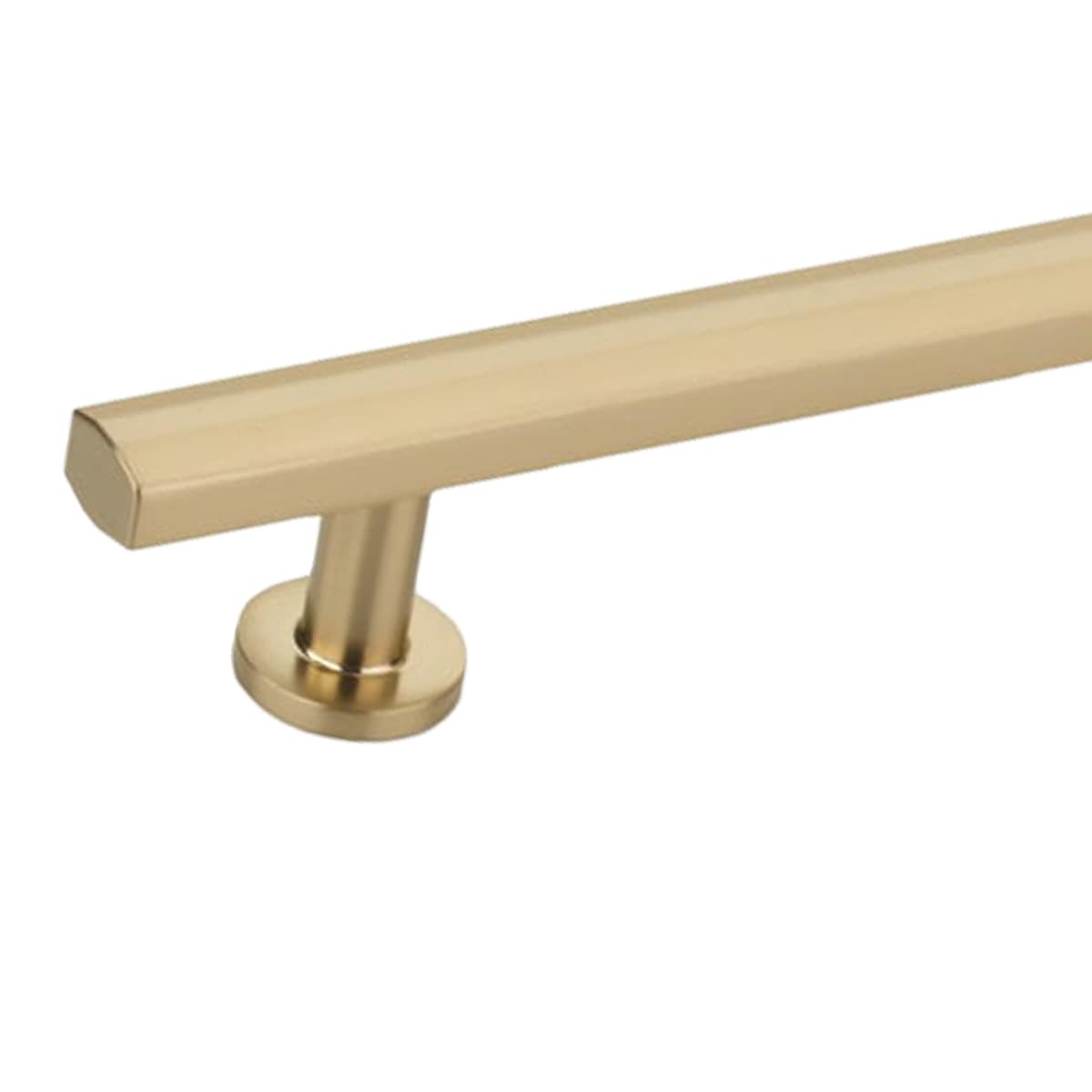 Schaub and Company - 555-PN - Heathrow 8" Center to Center Contemporary Solid Brass Bar Handle Cabinet Pull in Polished Nickel