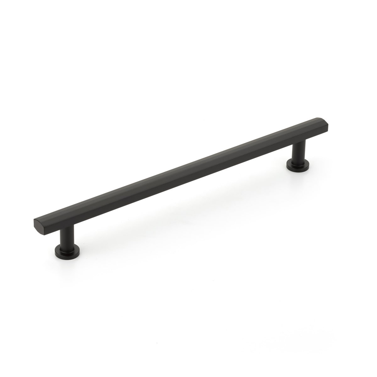 Heathrow 12" Center to Center Contemporary Bar Solid Brass Appliance Pull / Large Cabinet Handle Pull