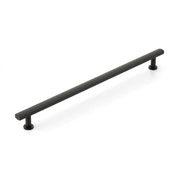 Schaub and Company - 558-MB - Heathrow 18" Center to Center Contemporary Solid Brass Bar Appliance Handle Pull / Large Cabinet Handle in Matte Black
