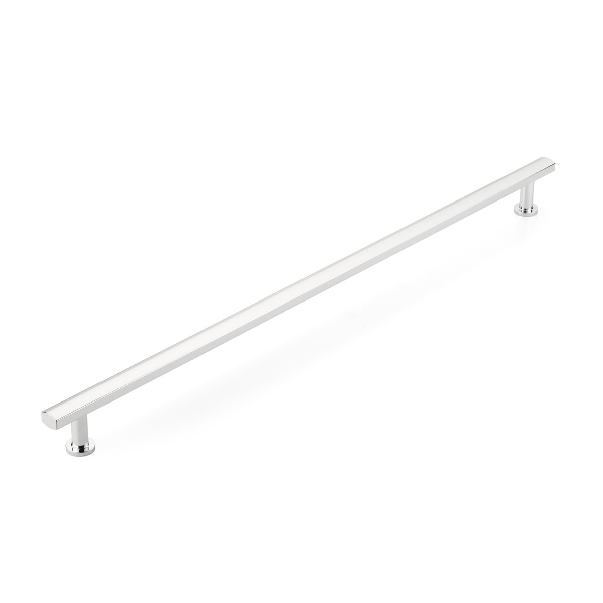 Heathrow 24" Center to Center Contemporary Bar Solid Brass Appliance Handle / Large Cabinet Handle