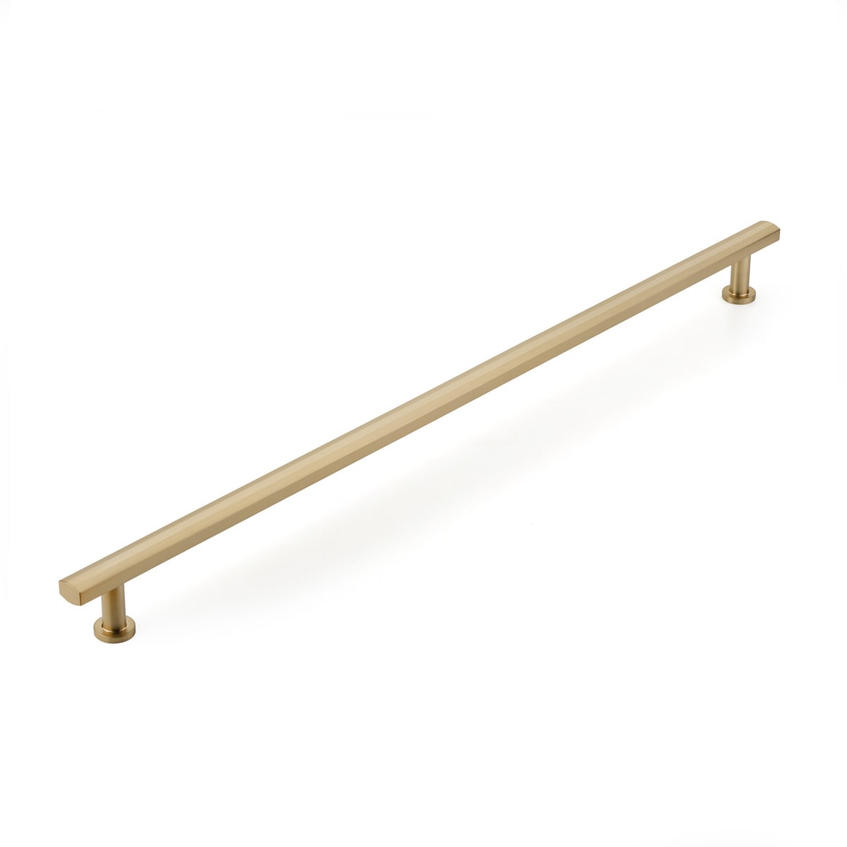 Heathrow 24" Center to Center Contemporary Bar Solid Brass Appliance Handle / Large Cabinet Handle