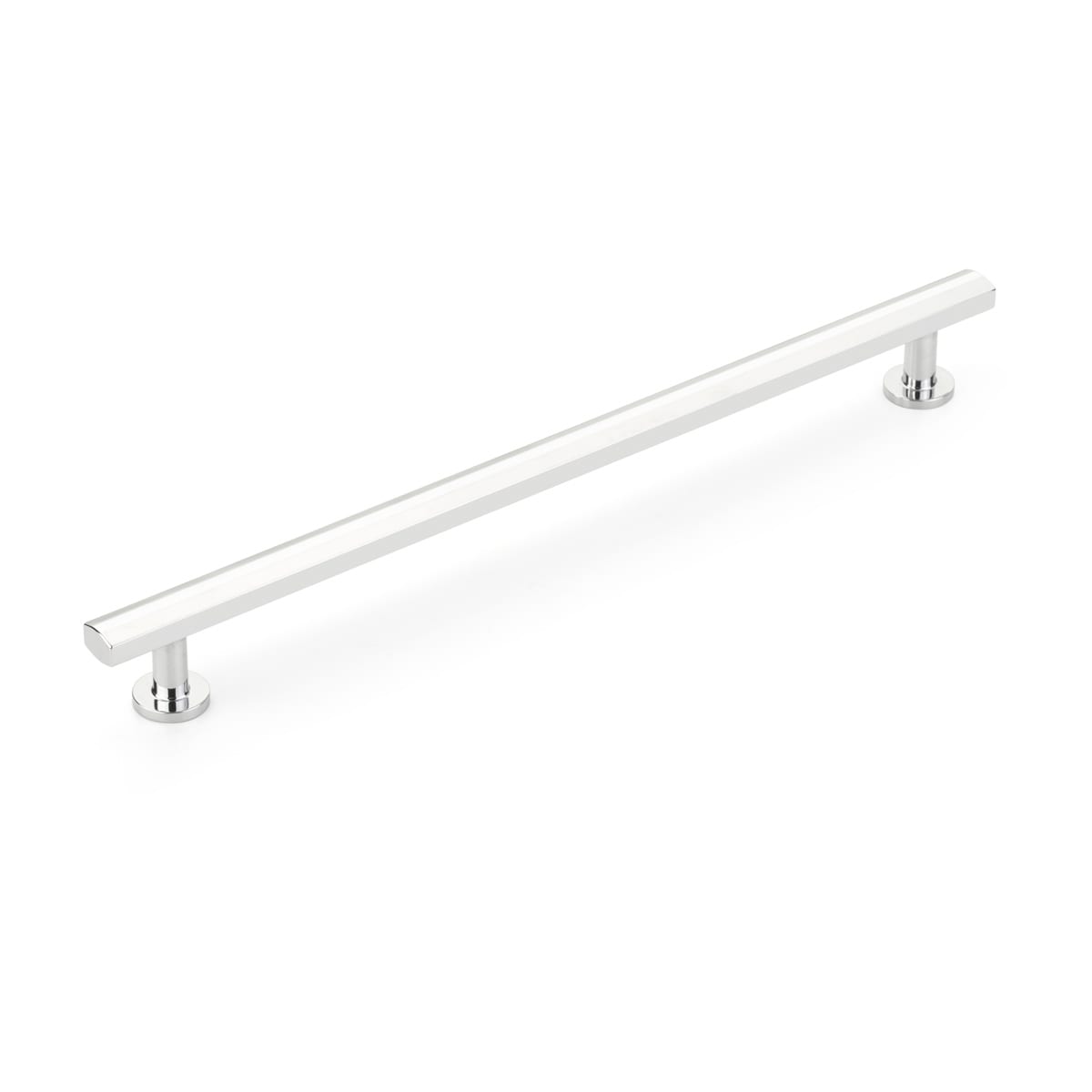 Heathrow 10" Center to Center Contemporary Bar Solid Brass Large Cabinet Handle / Drawer Pull
