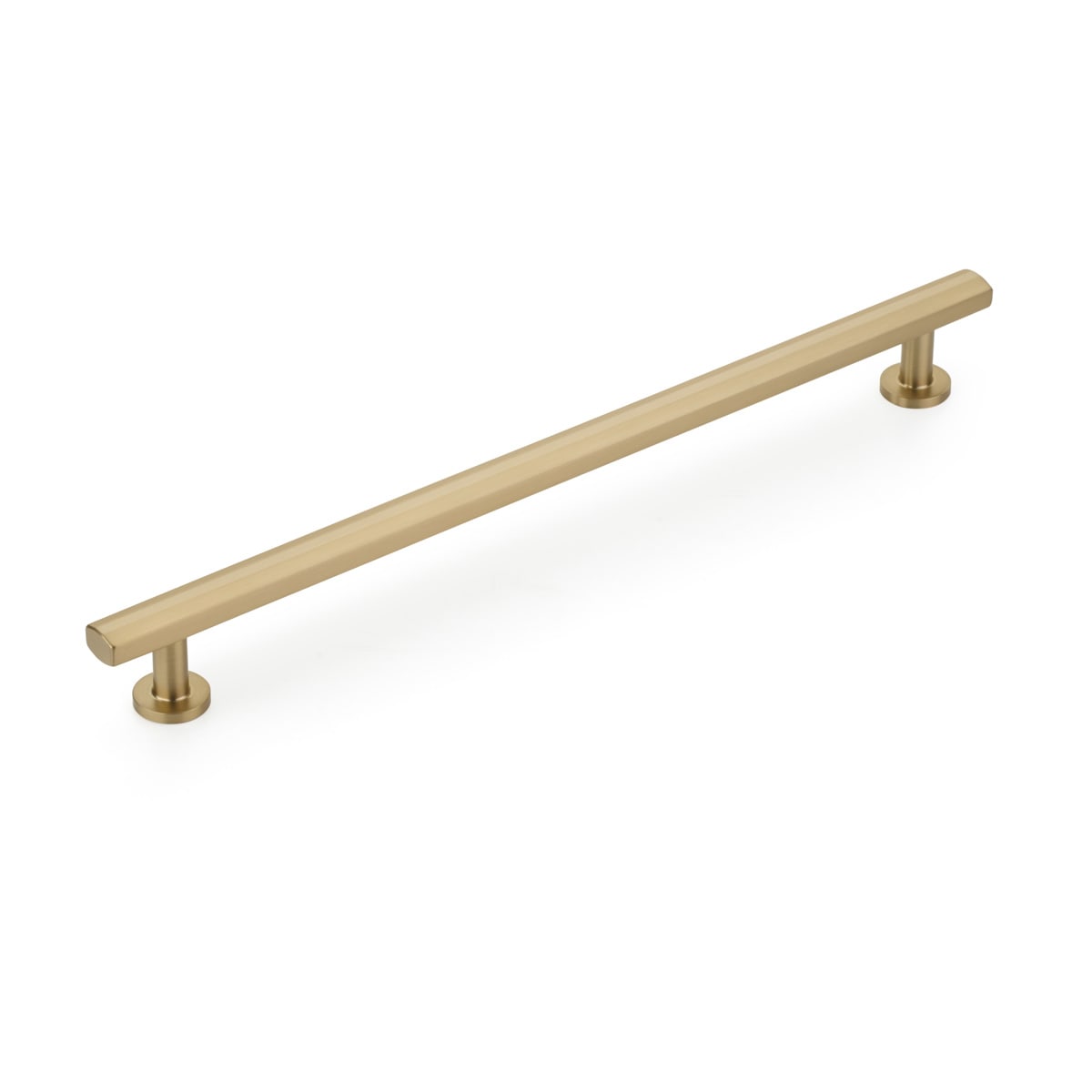 Heathrow 10" Center to Center Contemporary Bar Solid Brass Large Cabinet Handle / Drawer Pull
