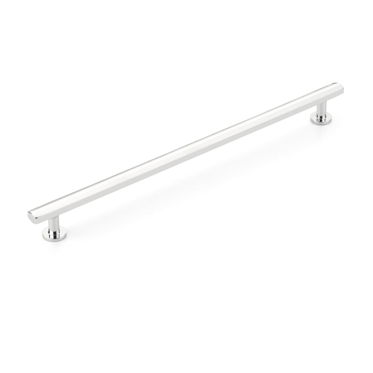 Heathrow 12" Center to Center Contemporary Bar Solid Brass Oversized Cabinet Handle / Drawer Pull