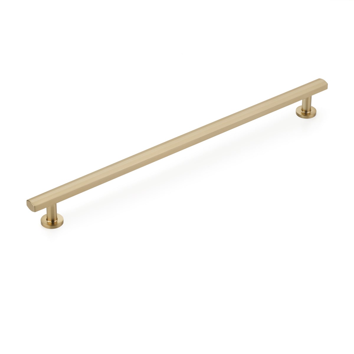 Heathrow 12" Center to Center Contemporary Bar Solid Brass Oversized Cabinet Handle / Drawer Pull