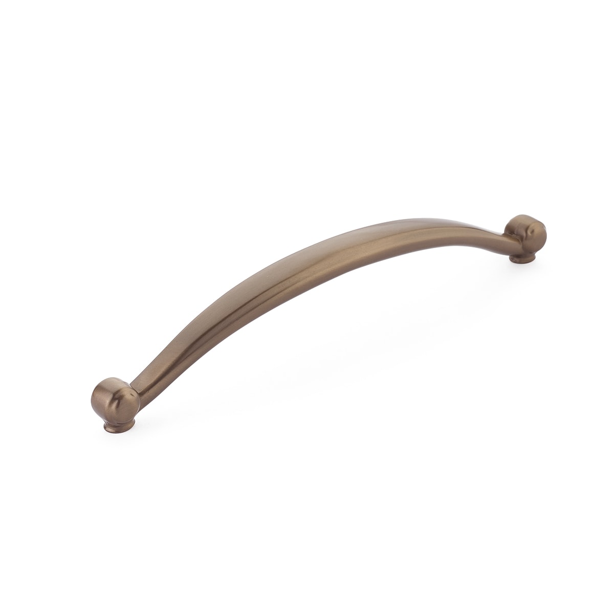 Schaub and Company - 64-8-BBZ - Cabriole 8" Center to Center Traditional Arch Bow Cabinet Handle / Drawer Pull in Brushed Bronze