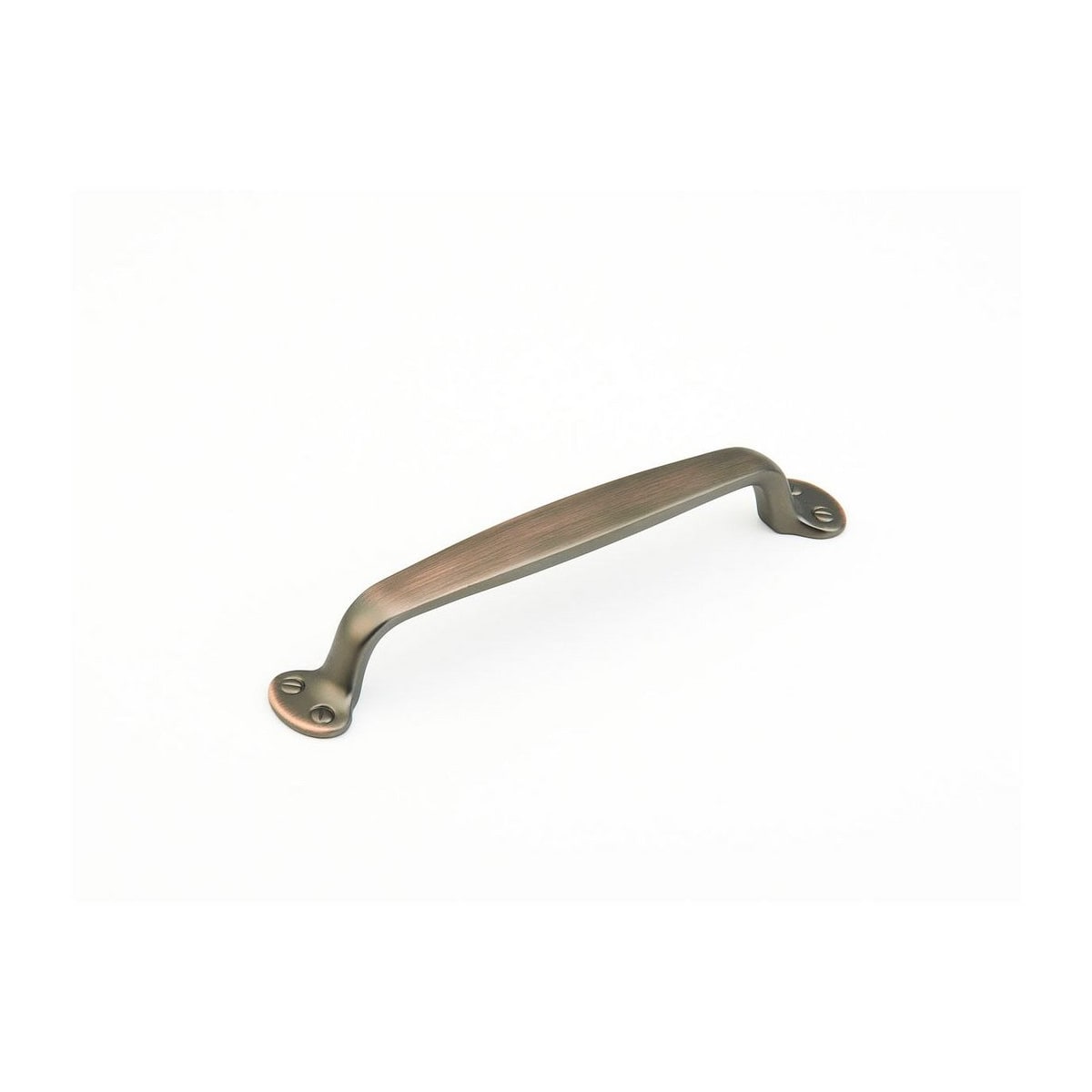 Schaub and Company - 745-AUB - Country 6" Center to Center Solid Brass Traditional Handle Cabinet Pull in Aurora Bronze