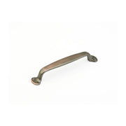 Schaub and Company - 745-AUB - Country 6" Center to Center Solid Brass Traditional Handle Cabinet Pull in Aurora Bronze