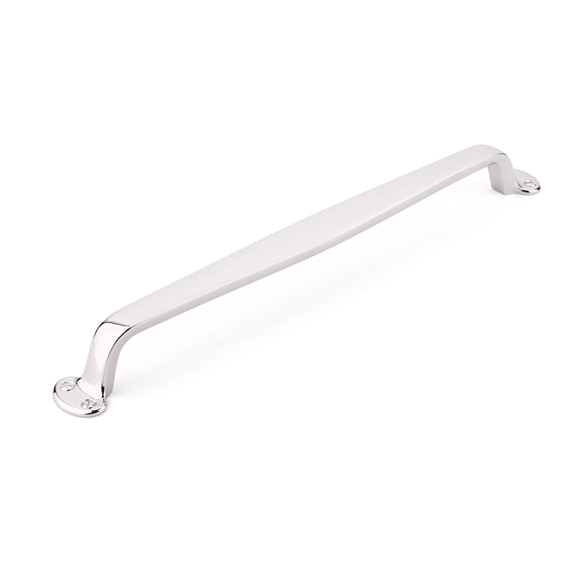 Schaub and Company - 7465-PN - Country 15" Center to Center Solid Brass Traditional Handle Appliance Pull in Polished Nickel
