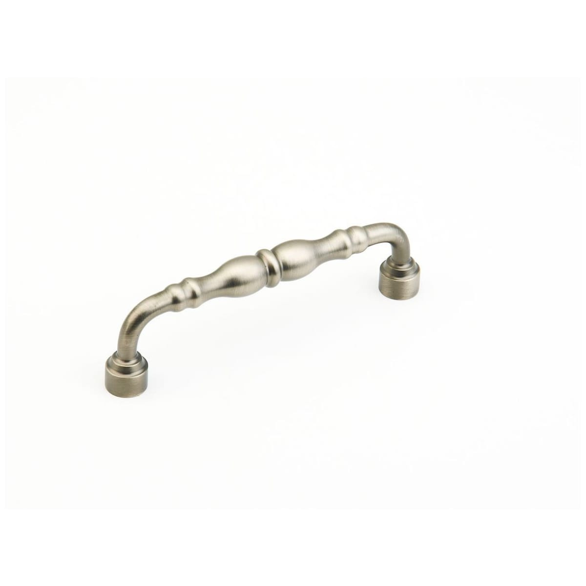 Schaub and Company - 748-AN - Colonial 6" Center to Center Traditional Knuckled Handle Solid Brass Cabinet Pull in Antique Nickel