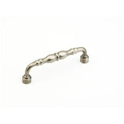 Schaub and Company - 748-AN - Colonial 6" Center to Center Traditional Knuckled Handle Solid Brass Cabinet Pull in Antique Nickel
