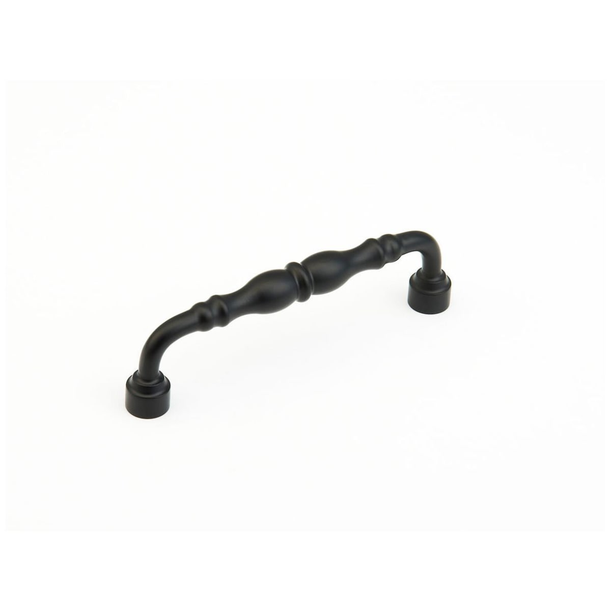 Colonial 6" Center to Center Traditional Knuckled Handle Solid Brass Cabinet Pull