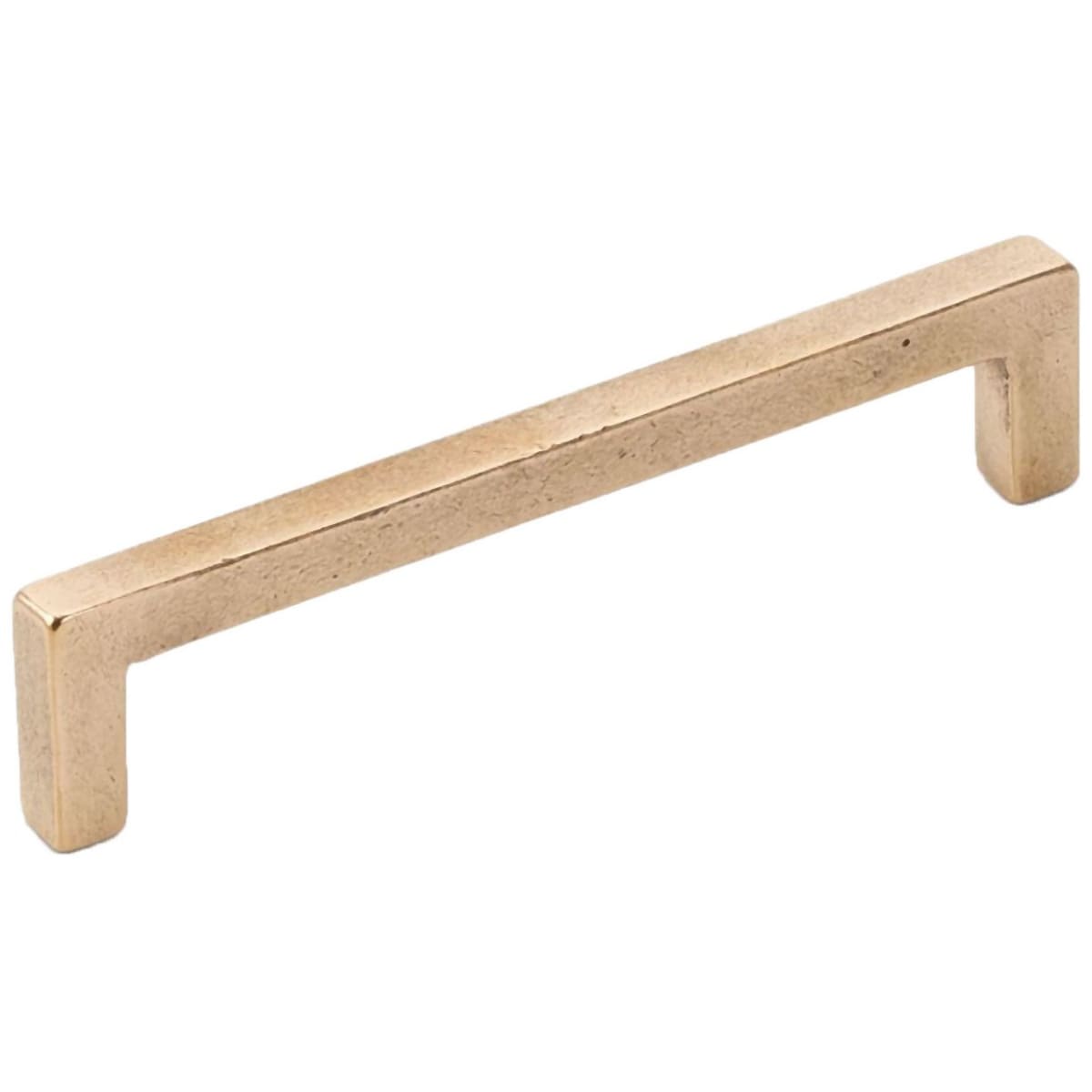 Vinci 5" Center to Center Rustic Contemporary Solid Bronze Cabinet Handle Pull - Made in Italy