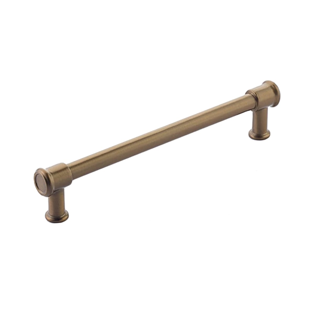 Schaub and Company - 79-6-BBZ - Steamworks 6" Center to Center Contemporary Industrial Pipe Style Cabinet Handle Pull in Brushed Bronze