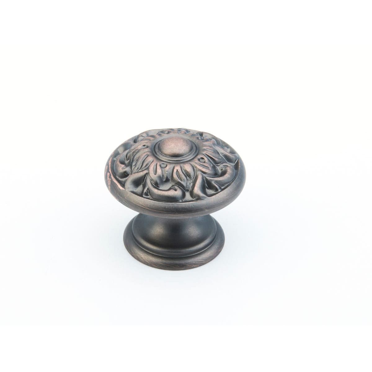 2 Pack5 - Corinthian 1-3/8" Venetian Classical Round Solid Brass Cabinet Knob