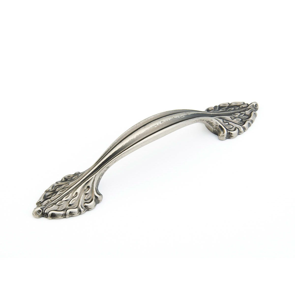 Corinthian 3-3/4" Center to Center Traditional Antique Handle Solid Brass Cabinet Pull