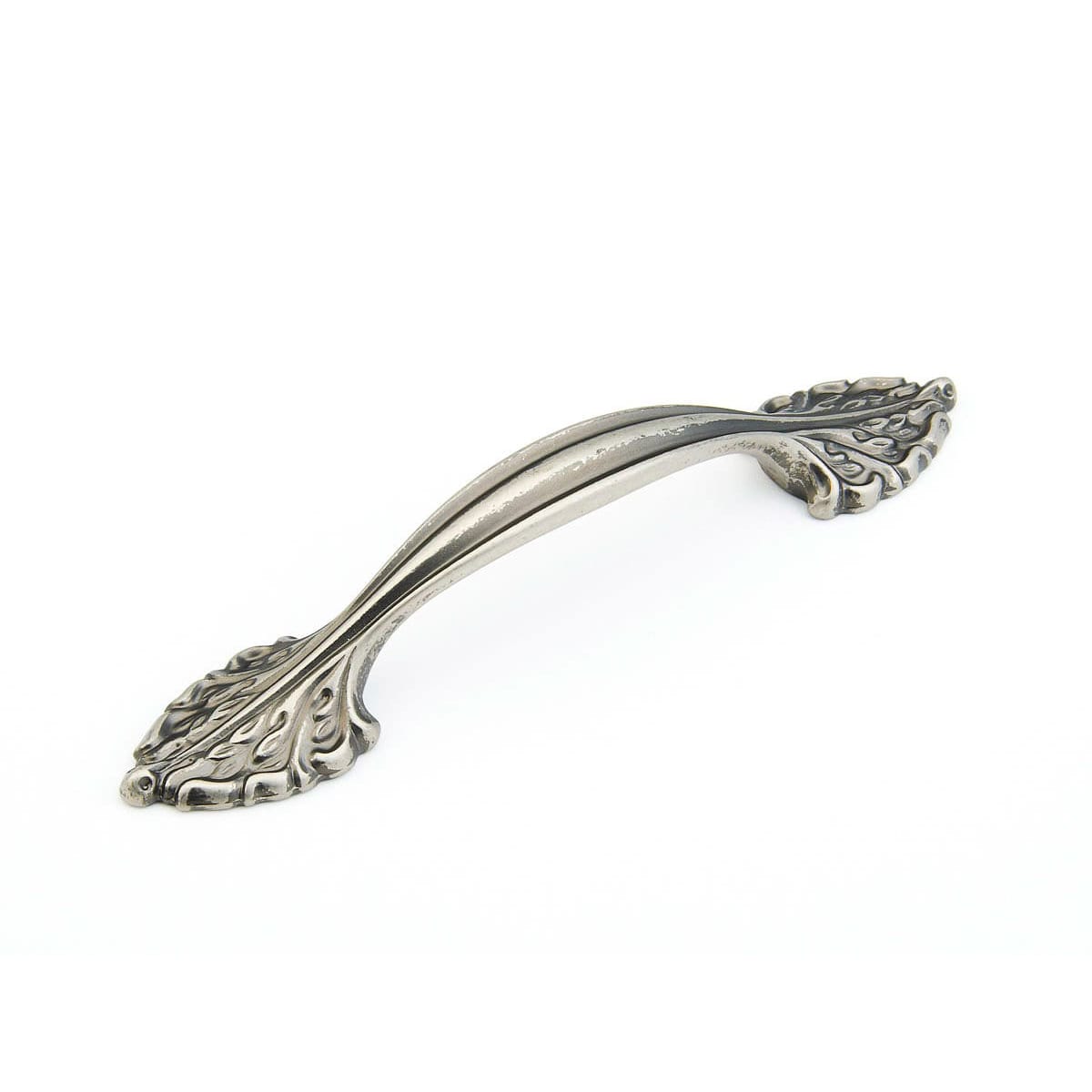Corinthian Pack of (10) - 3-3/4" Center to Center Traditional Classic Solid Brass Cabinet Handles / Drawer Pulls