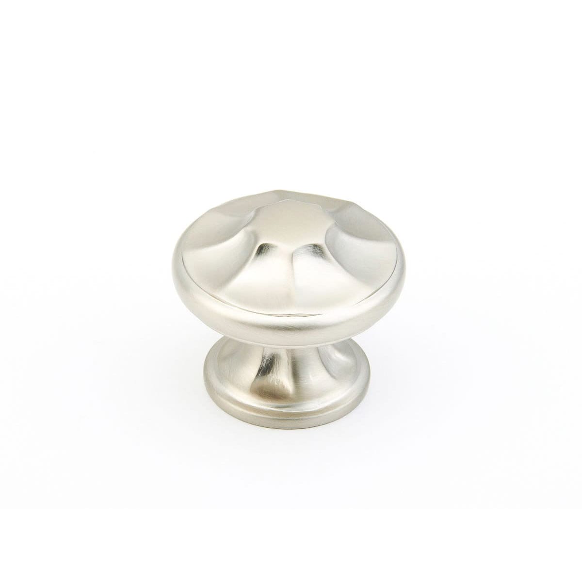2 Pack5 - Empire 1-3/8 Classical Faceted Round Cabinet Knob