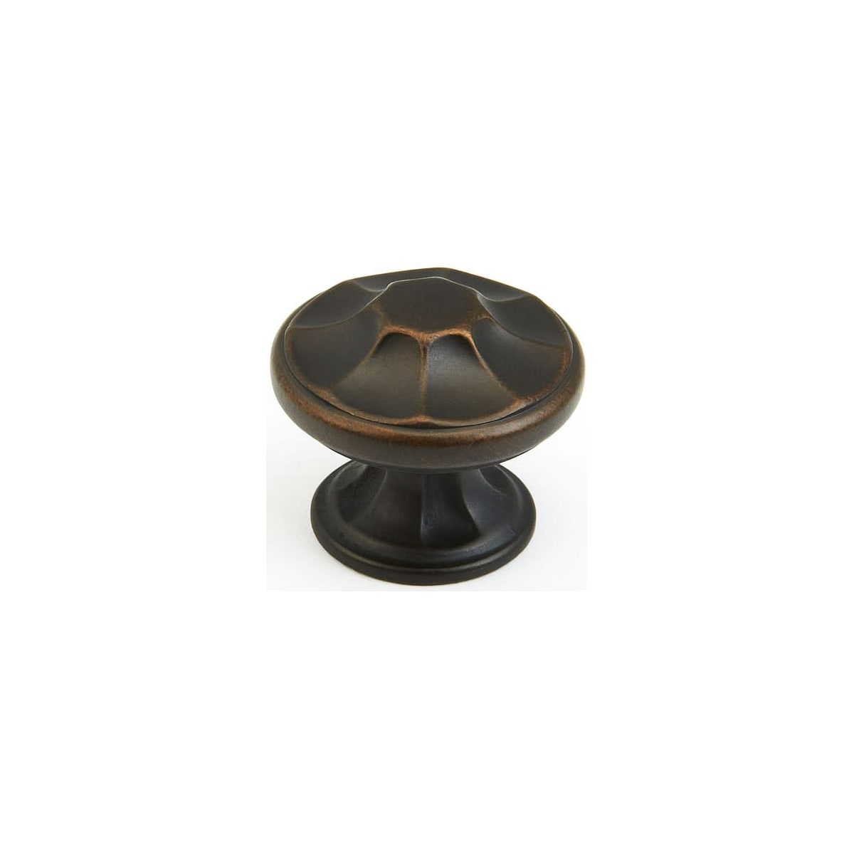 2 Pack5 - Empire 1-3/8 Classical Faceted Round Cabinet Knob