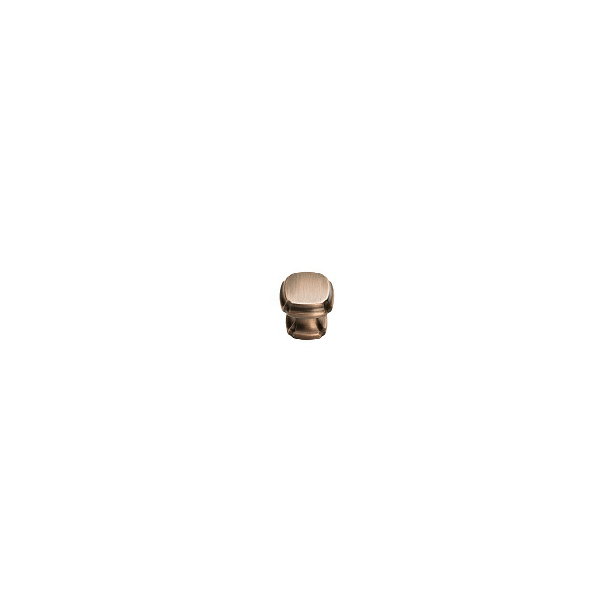 Schaub and Company - 882-EBZ-25PACK - 2 Pack5 - Empire 1-1/4" Traditional Square Cabinet Knobs in Empire Bronze