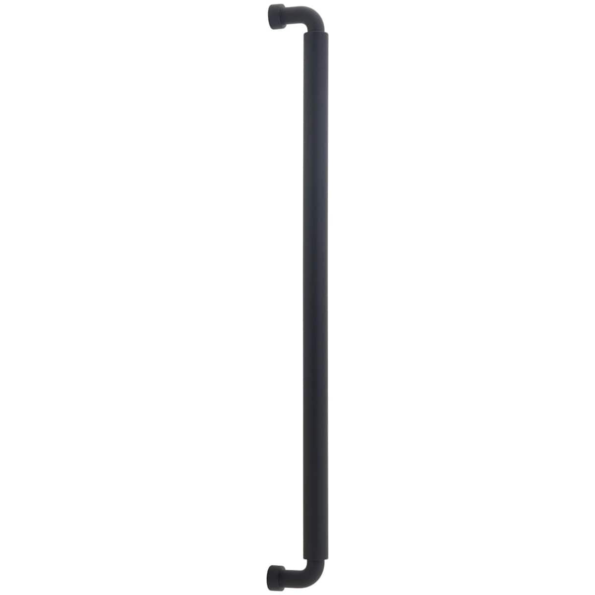 NOHO 18 Inch Center to Center Luxury Solid Brass Back to Back Barrel Handle Door Pulls - Pack of (2)