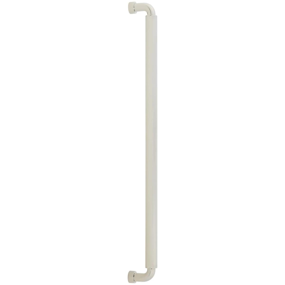 NOHO 18 Inch Center to Center Luxury Solid Brass Back to Back Barrel Handle Door Pulls - Pack of (2)