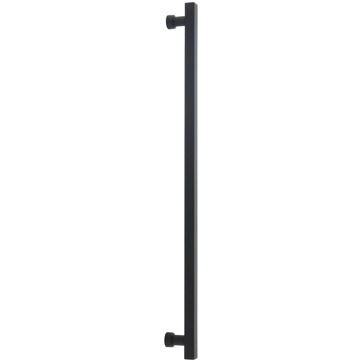 NOHO 18 Inch Center to Center Luxury Solid Brass Back to Back Square Bar Door Pulls
