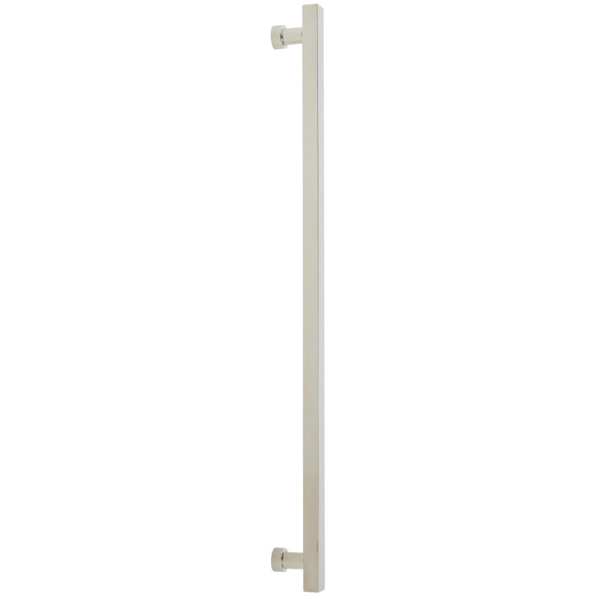 NOHO 18 Inch Center to Center Luxury Solid Brass Back to Back Square Bar Door Pulls