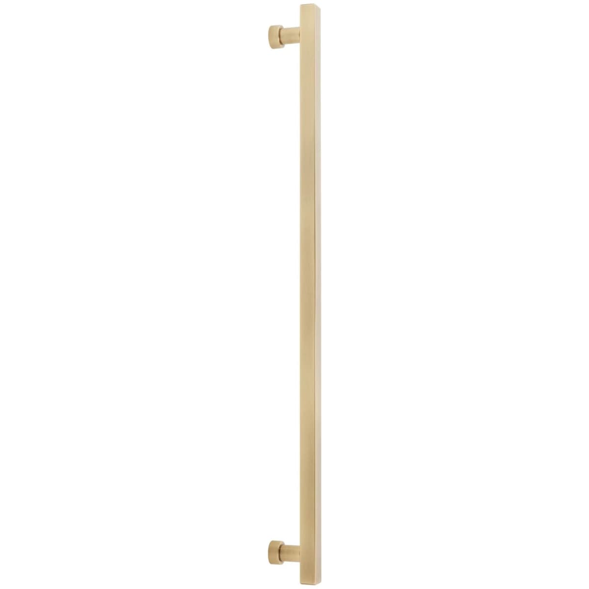 Schaub and Company - BTB211119-VB - NOHO 18 Inch Center to Center Luxury Solid Brass Back to Back Square Bar Door Pulls in Vintage Brass