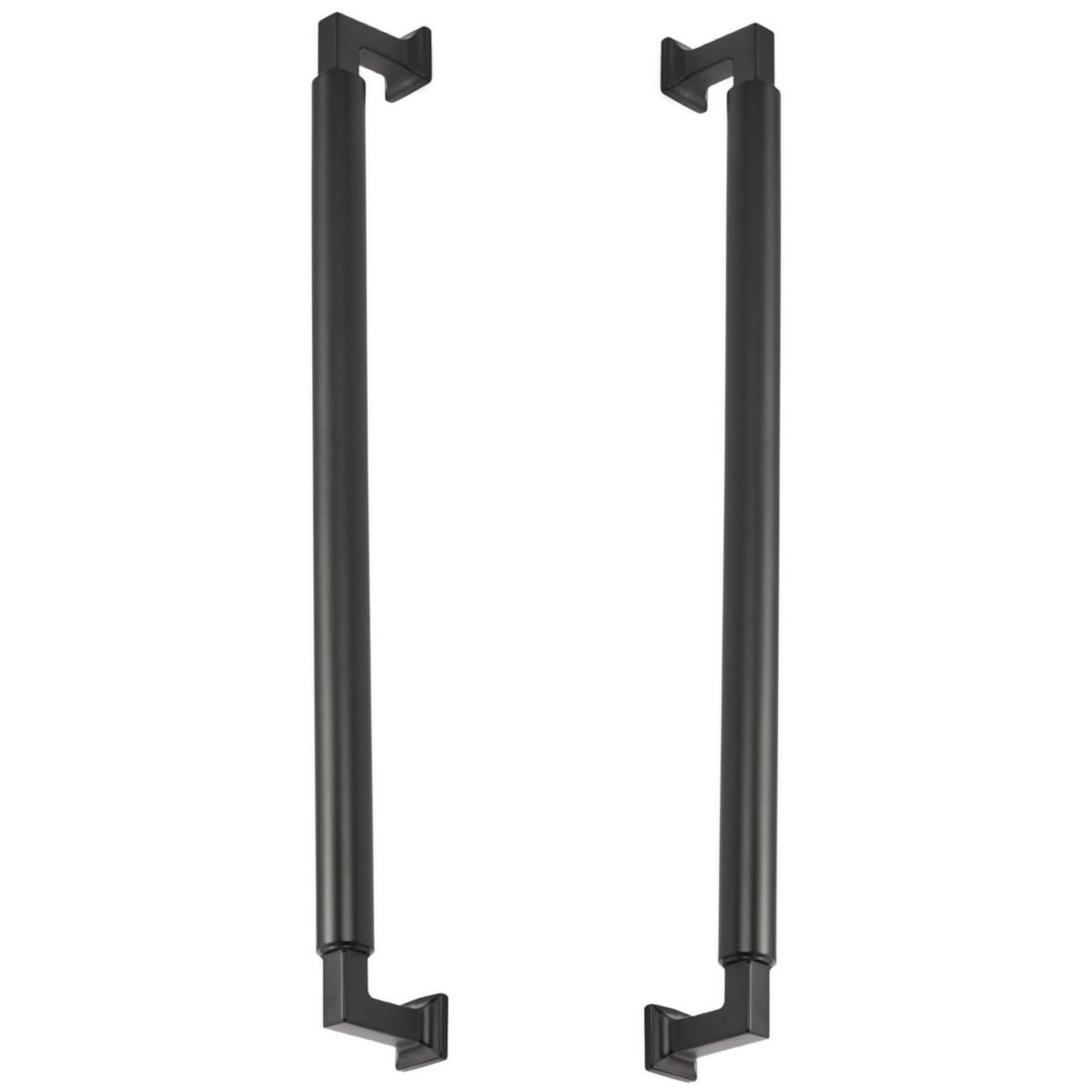 Haniburton 15" Center to Center Solid Brass Back to Back Door Pulls / Side By Side Cabinet Handles
