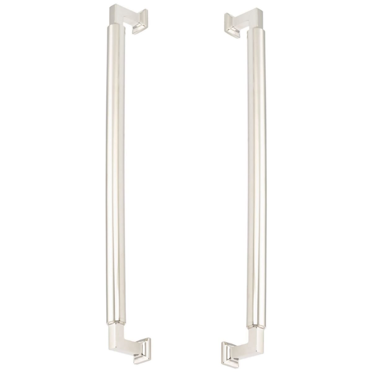 Haniburton 15" Center to Center Solid Brass Back to Back Door Pulls / Side By Side Cabinet Handles