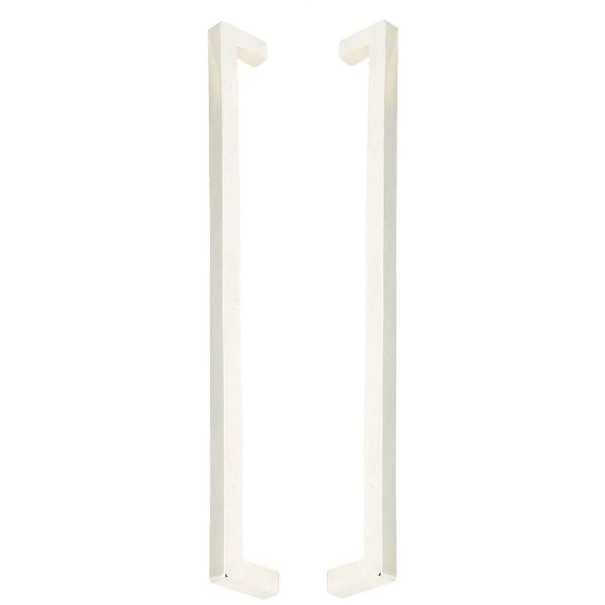 Vinci 18" Center to Center Solid Bronze Square Back to Back Door Pulls / Side by Side Appliance Handles