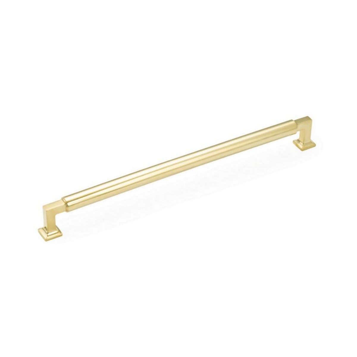 Haniburton 15" Center to Center Concealed Screw Handle Solid Brass Appliance Pull