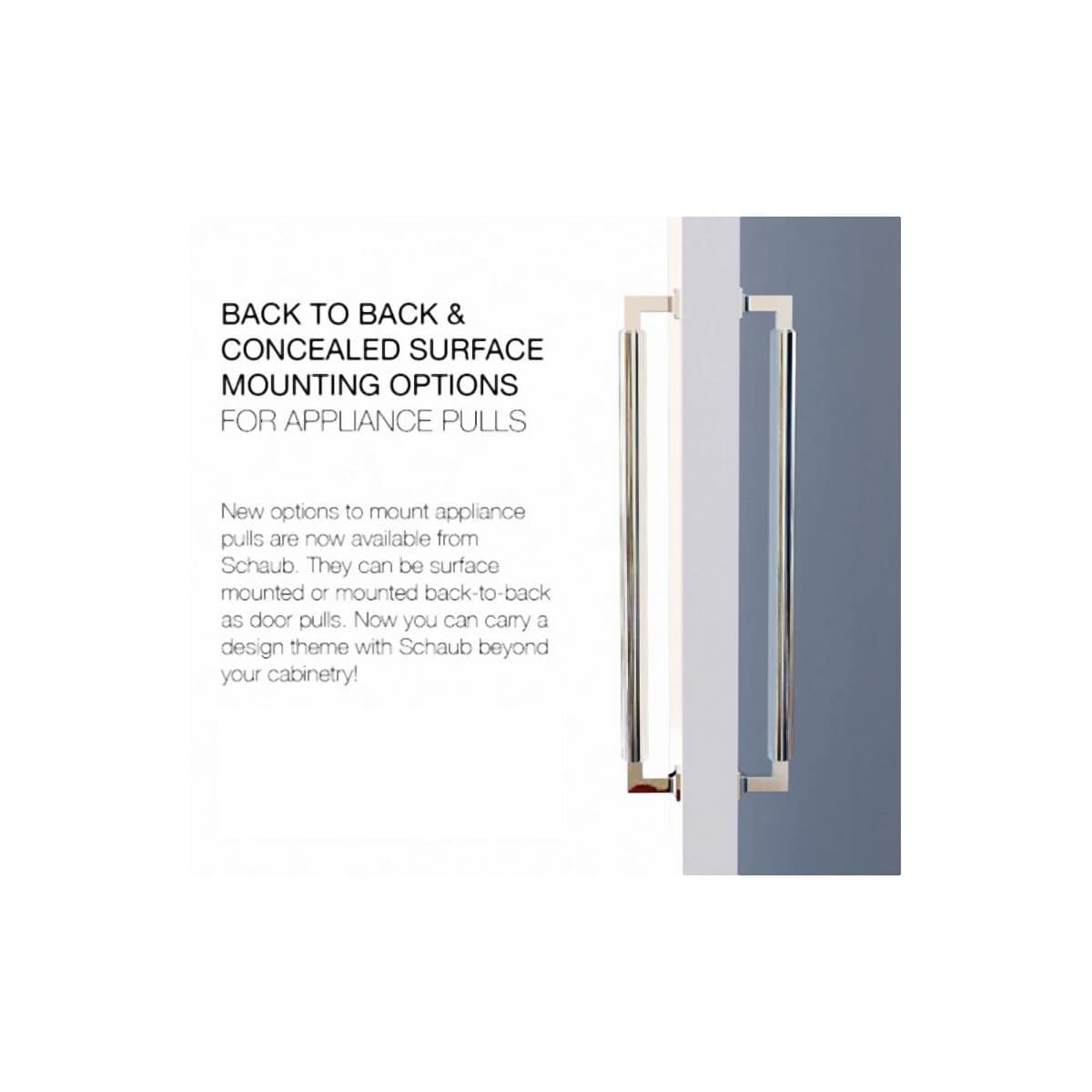 Schaub and Company - CS557-SSB - Heathrow 12" Center to Center Concealed Screw Bar Solid Brass Appliance Pull in Signature Satin Brass