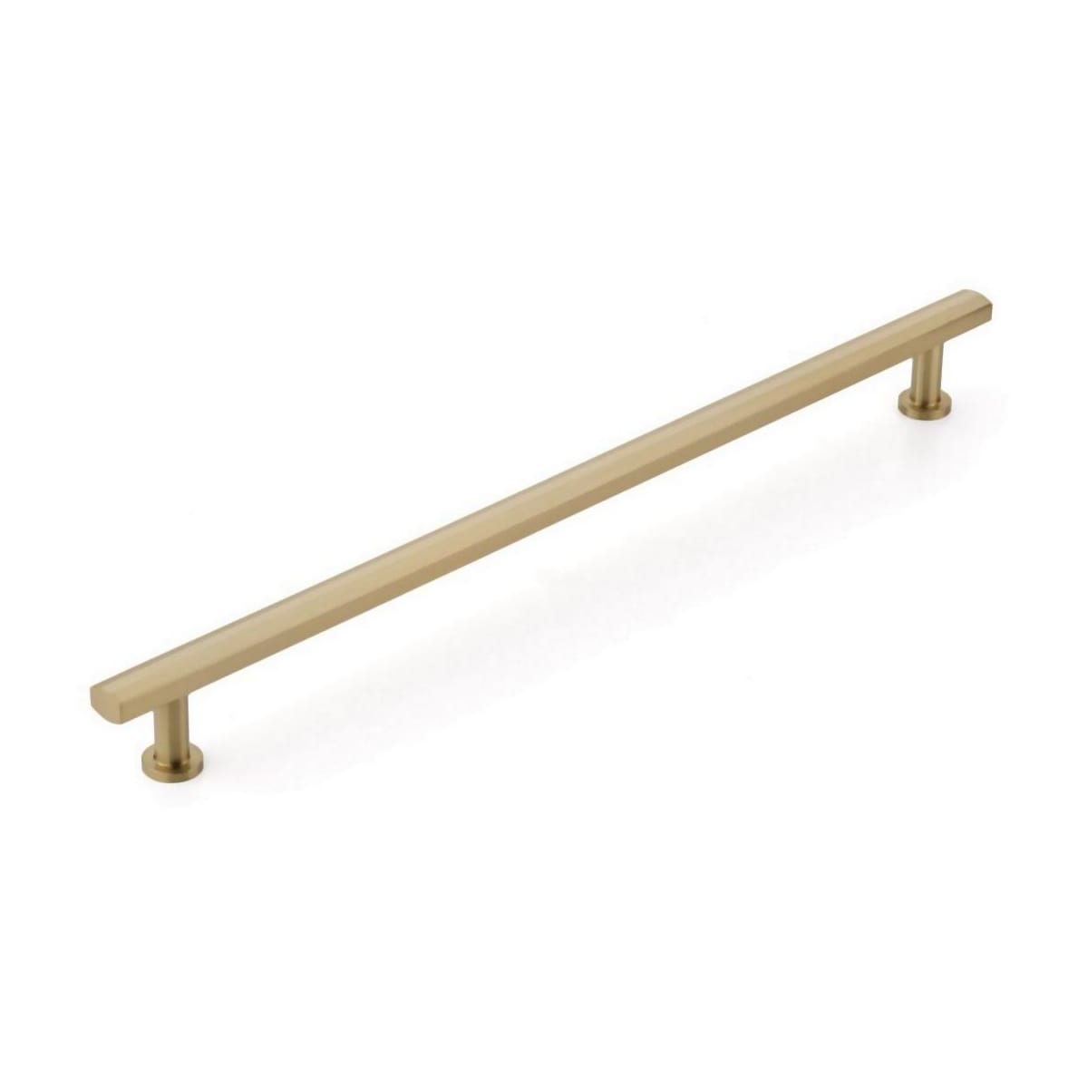 Schaub and Company - CS558-SSB - Heathrow 18" Center to Center Concealed Screw Bar Solid Brass Appliance Pull in Signature Satin Brass