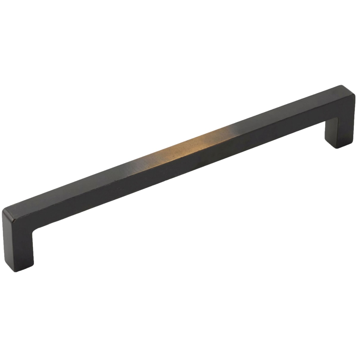 Vinci 12" Center to Center Solid Bronze Concealed Screw Square Appliance Handle / Pull