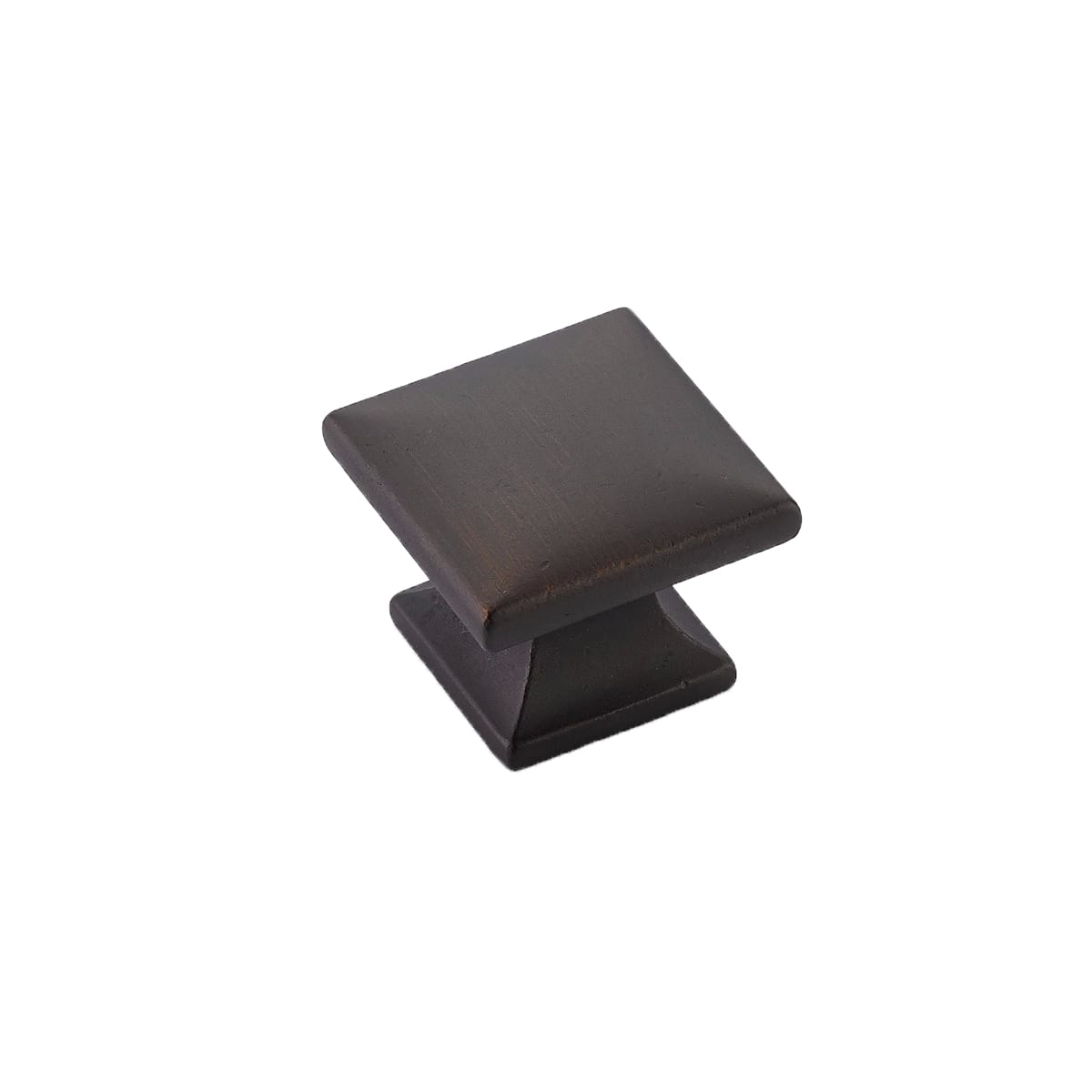 Northport 1-3/8" Contemporary Square Cabinet Knob with Faceted X Surface