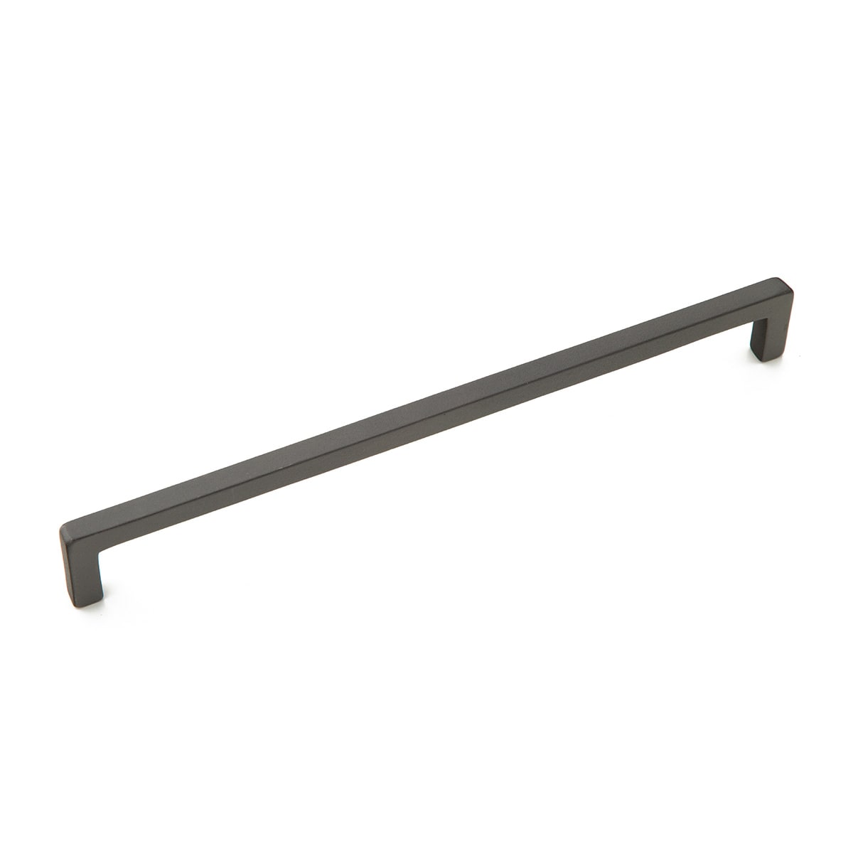 Vinci 12" Luxury Rustic Modern Cast Bronze Large Cabinet Bar Handle / Drawer Bar Pull -  Made in Italy