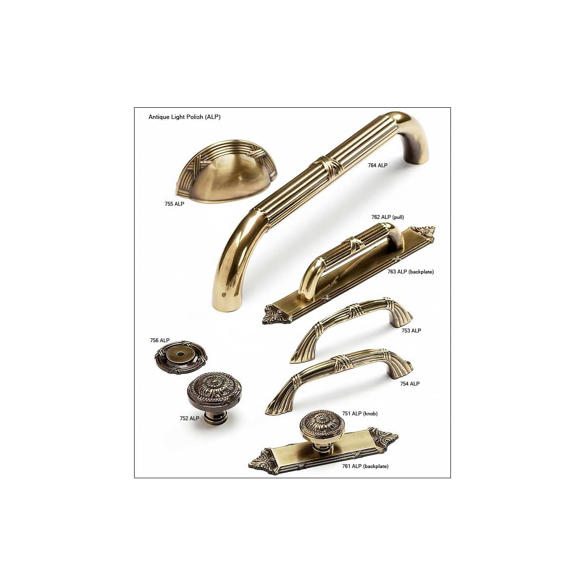 Schaub and Company - 754-10B - Versailles 3-1/2" French Baroque Solid Brass Cabinet Handle / Drawer Pull in Oil Rubbed Bronze