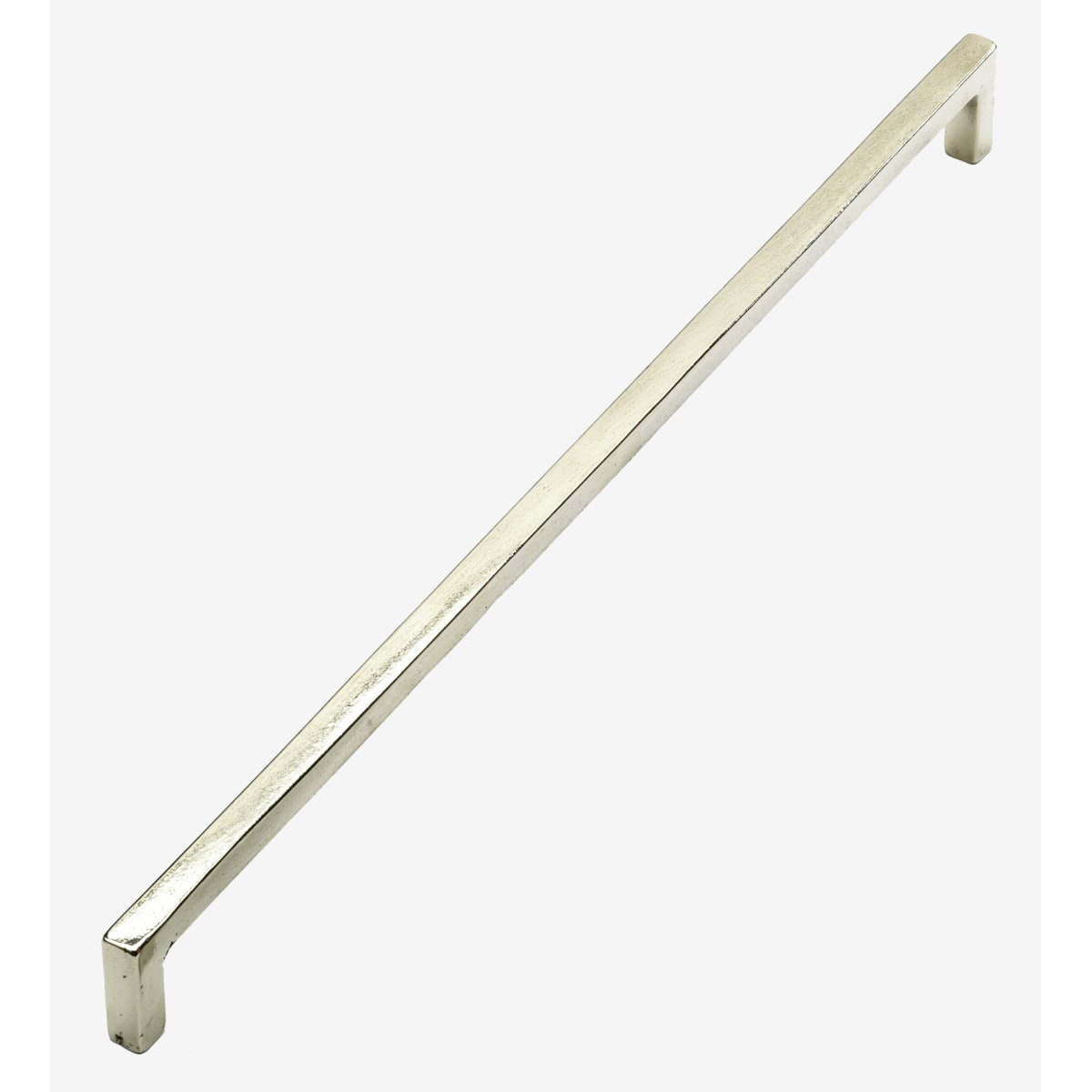 Schaub and Company - 788-18-PWB - Vinci 18" Luxury Modern Rustic Cast Bronze Oversized Cabinet Handle / Drawer Pull - Made in Italy in Polished White Bronze