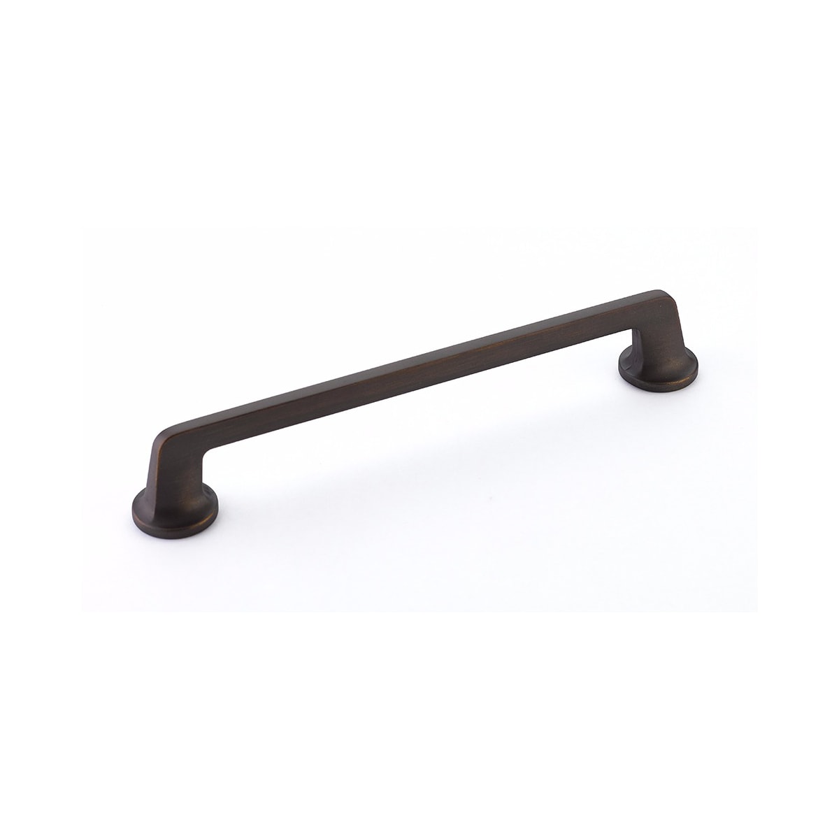 Northport 8" Center to Center Contemporary Nautical Cabinet Handle Pull with Round Post Bases