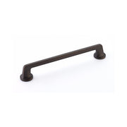 Northport 8" Center to Center Contemporary Nautical Cabinet Handle Pull with Round Post Bases