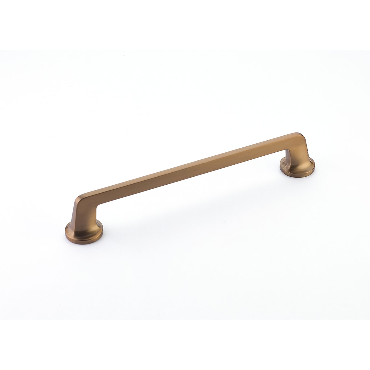 Northport 8" Center to Center Contemporary Nautical Cabinet Handle Pull with Round Post Bases